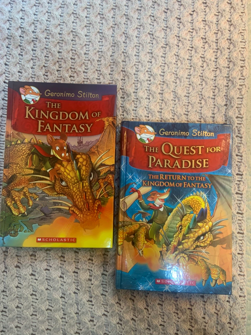 2 Geronimo Stilton Kingdom of Fantasy Books