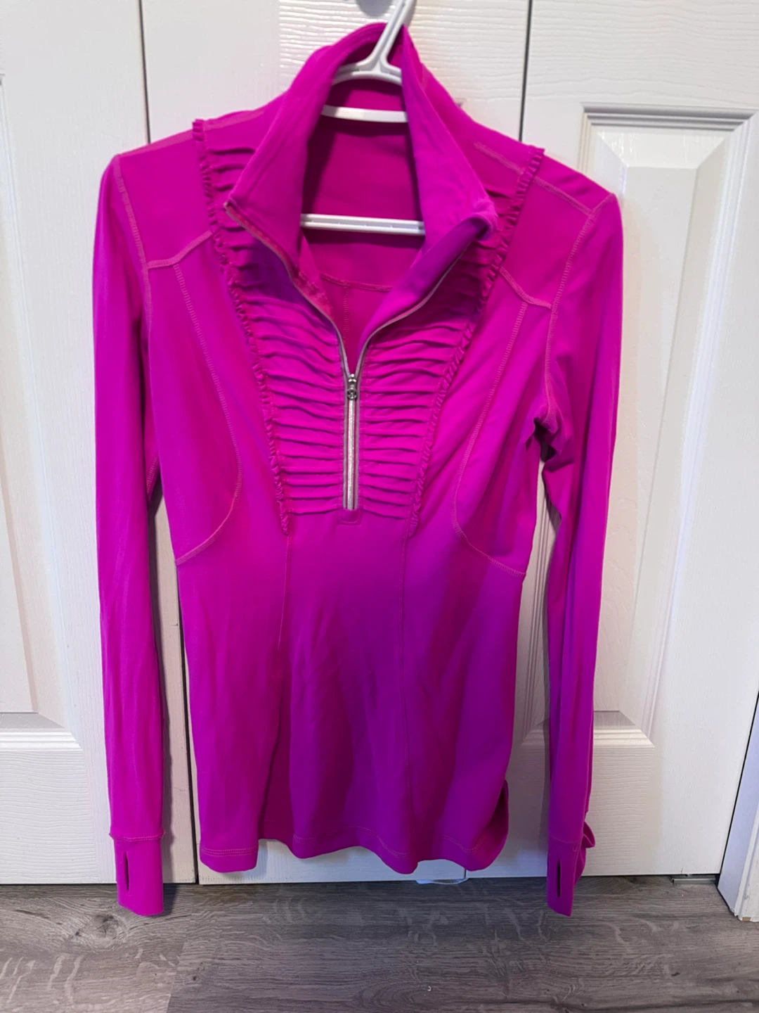 Y2K Lululemon Ruffle Your Feathers 1/2 Zip Pullover
