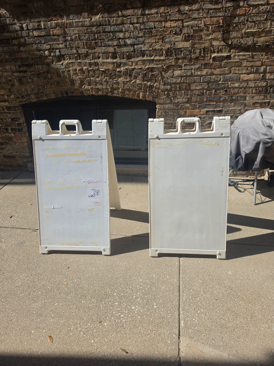 Set of 2 Signicade A-Frame Plastic Sign Stand