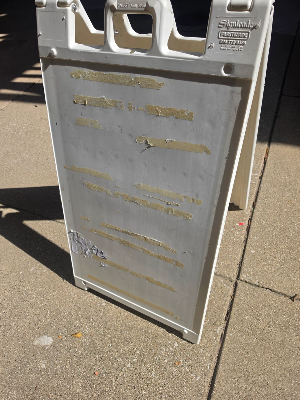 Set of 2 Signicade A-Frame Plastic Sign Stand - photo 3