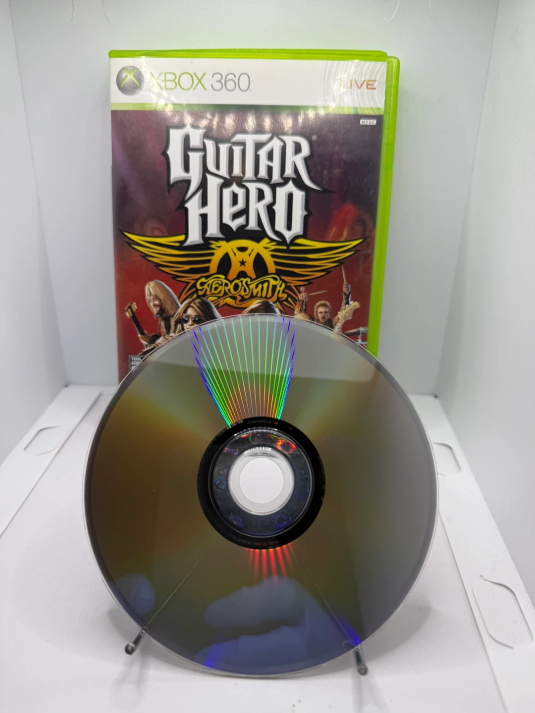Guitar Hero Aerosmith CIB Xbox 360