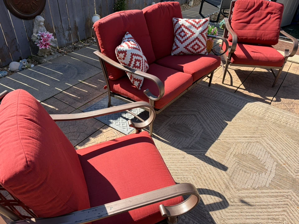 Hampton Bay Patio Furniture Set - photo 4
