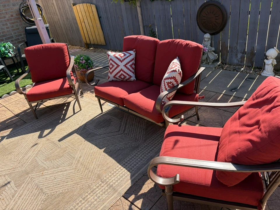 Hampton Bay Patio Furniture Set - photo 5