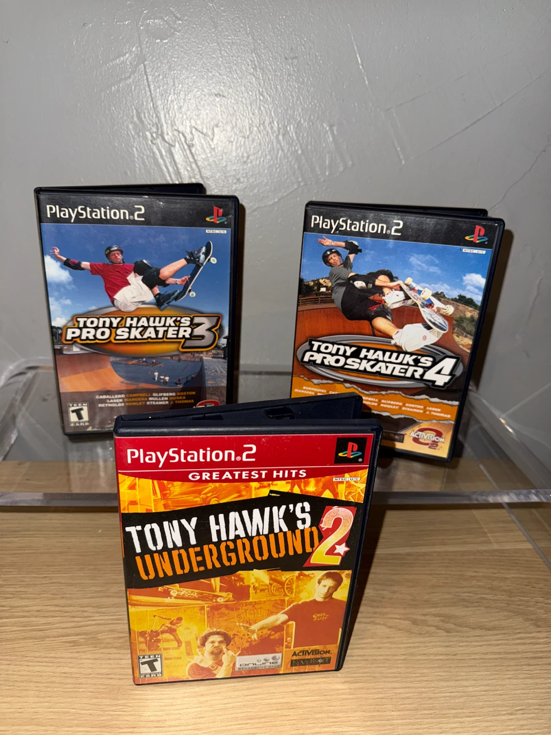 3 Tony Hawk PlayStation 2 Games