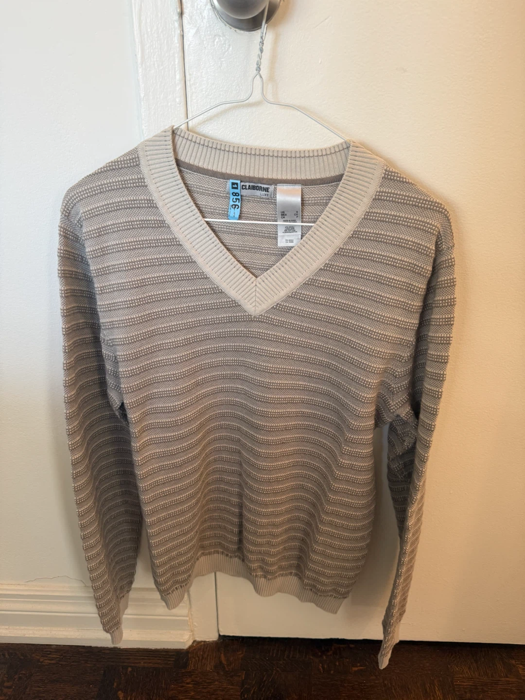 Claiborne Luxe V-Neck Sweater