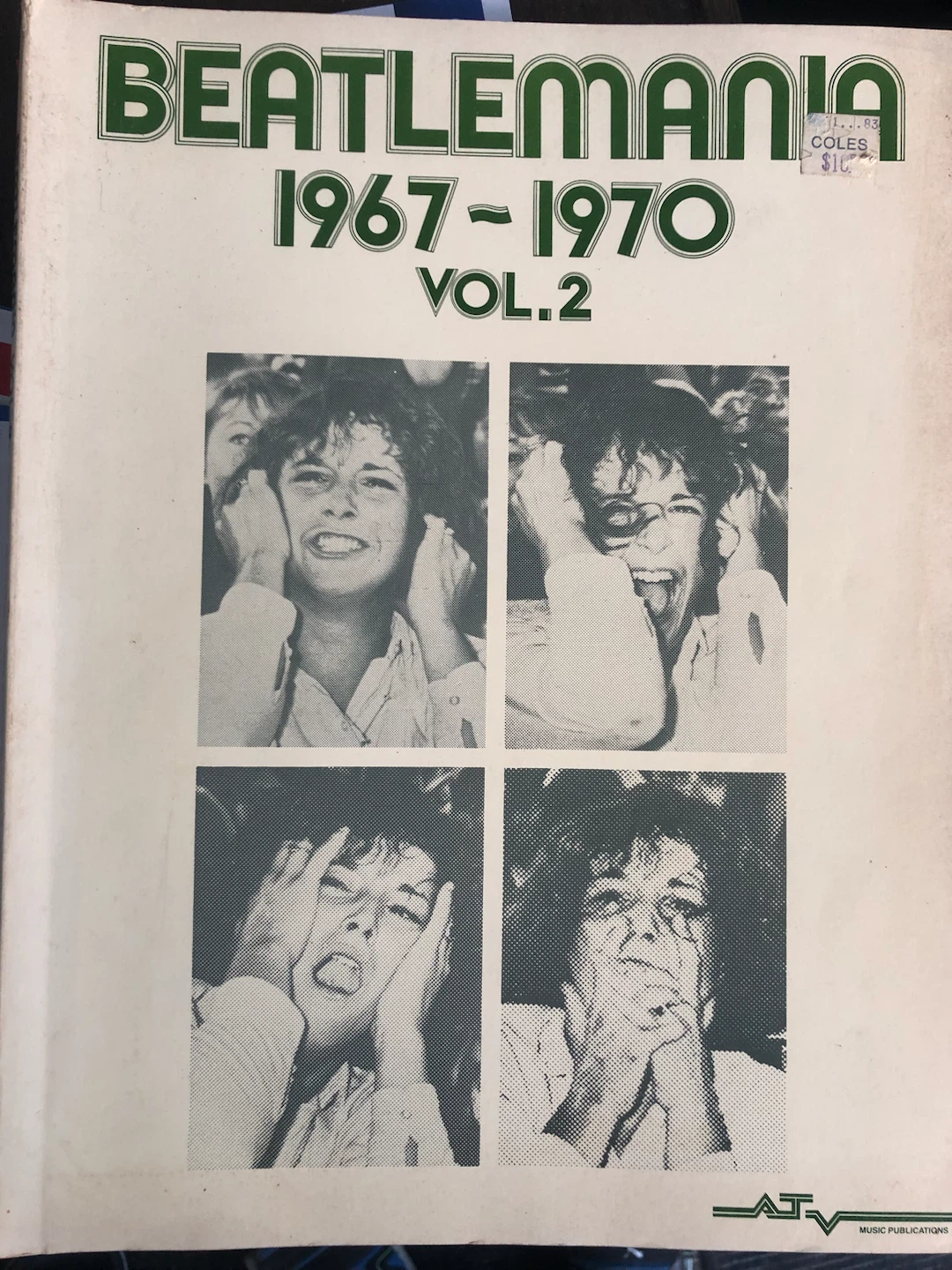 Collection of 3 Music Sheet Books