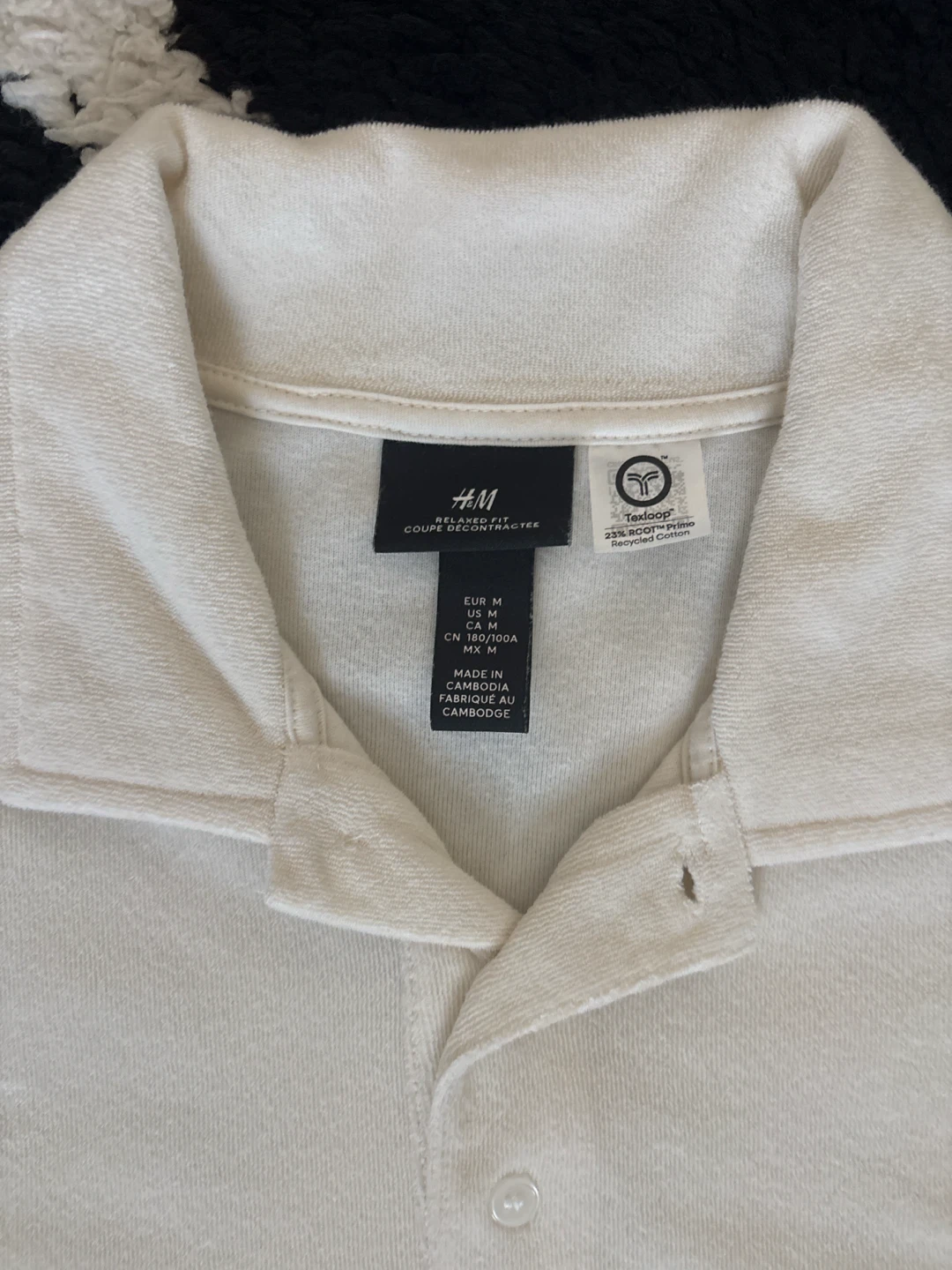 H&M Terry Cloth Towelling Polo and Shorts Set - photo 4