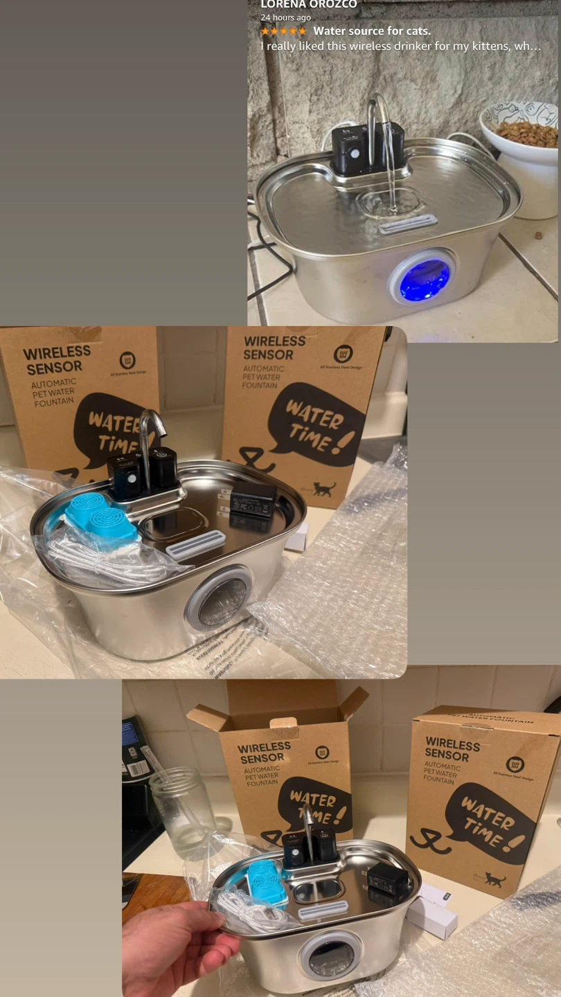 Cat fountain wireless motion sensor - photo 2