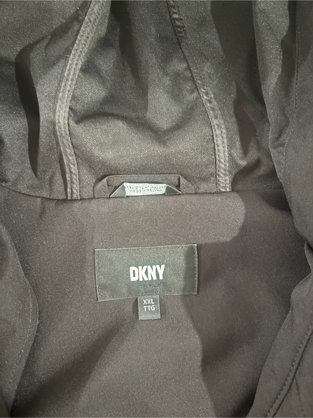 DKNY Men's Black Hooded Jacket - photo 2