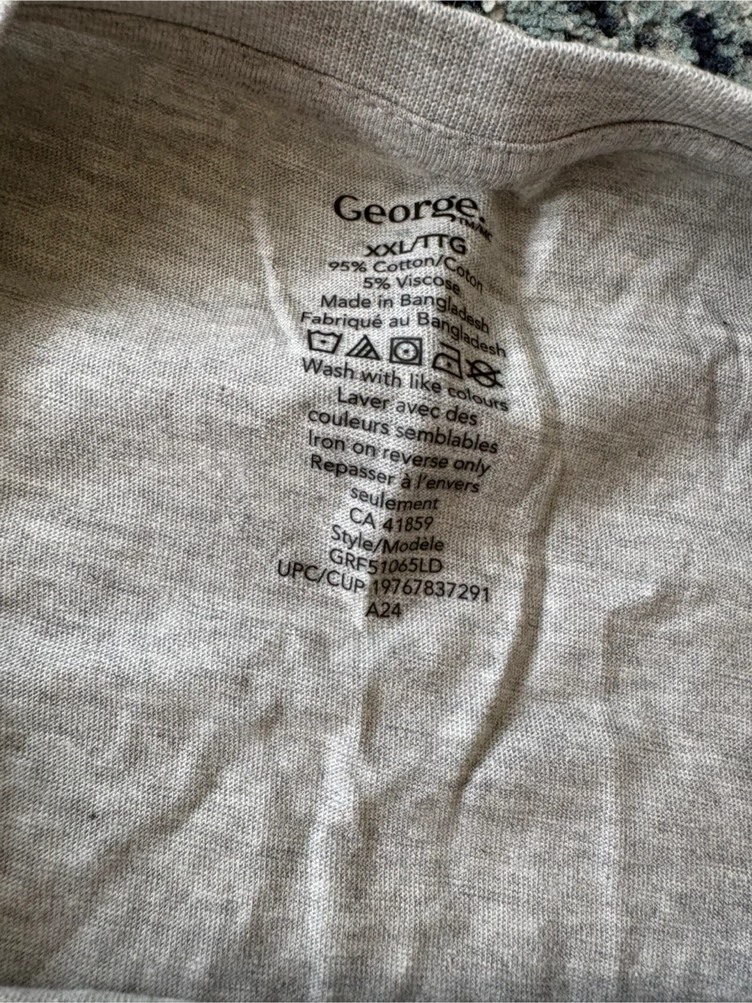 Womans George Gingerbread Christmas T-Shirt - photo 3