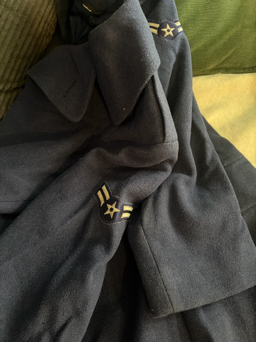 Vintage US Air Force Wool Overcoat Size 39L - photo 4