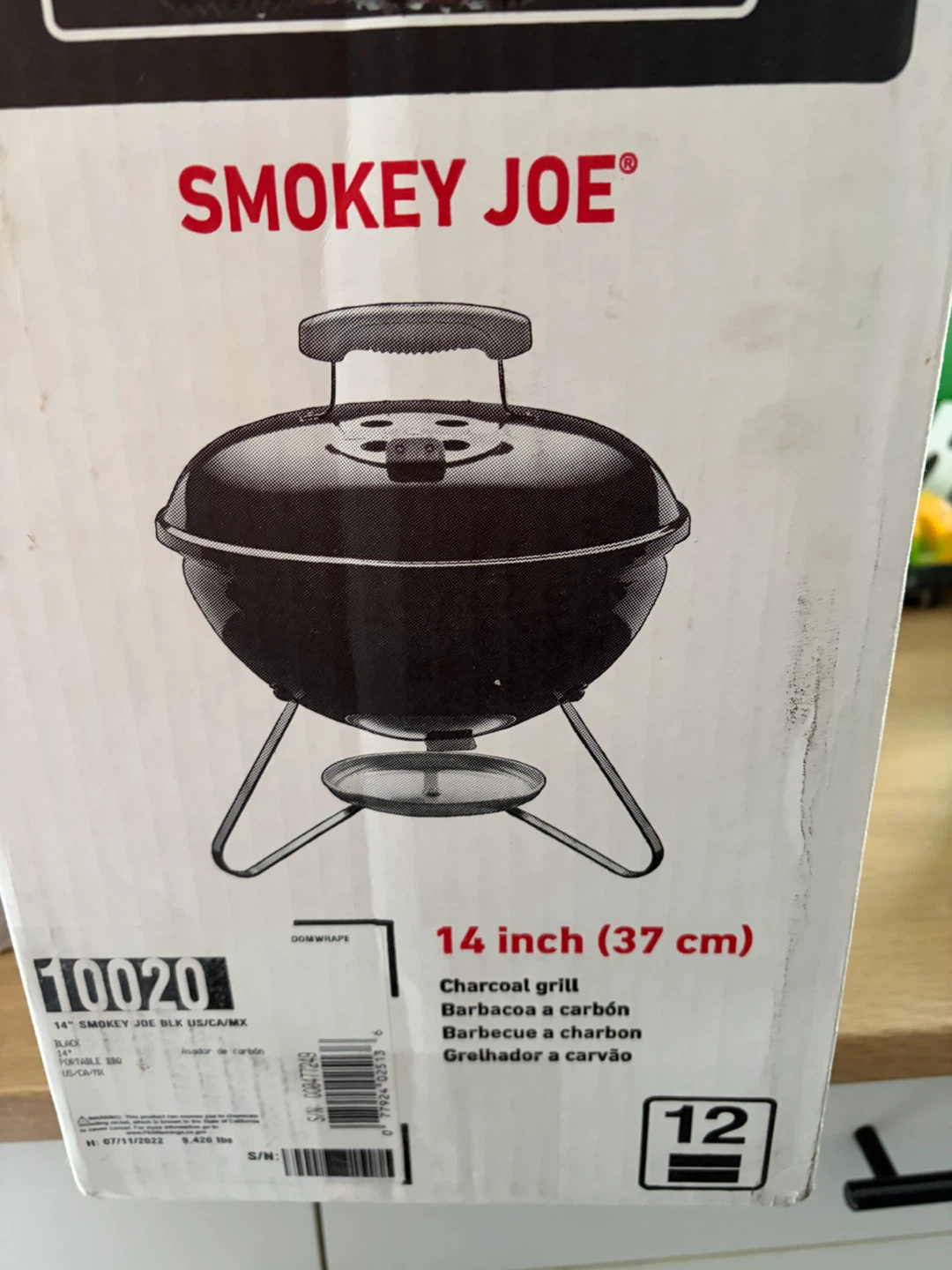 Weber Smokey Joe 14 inch Charcoal Grill