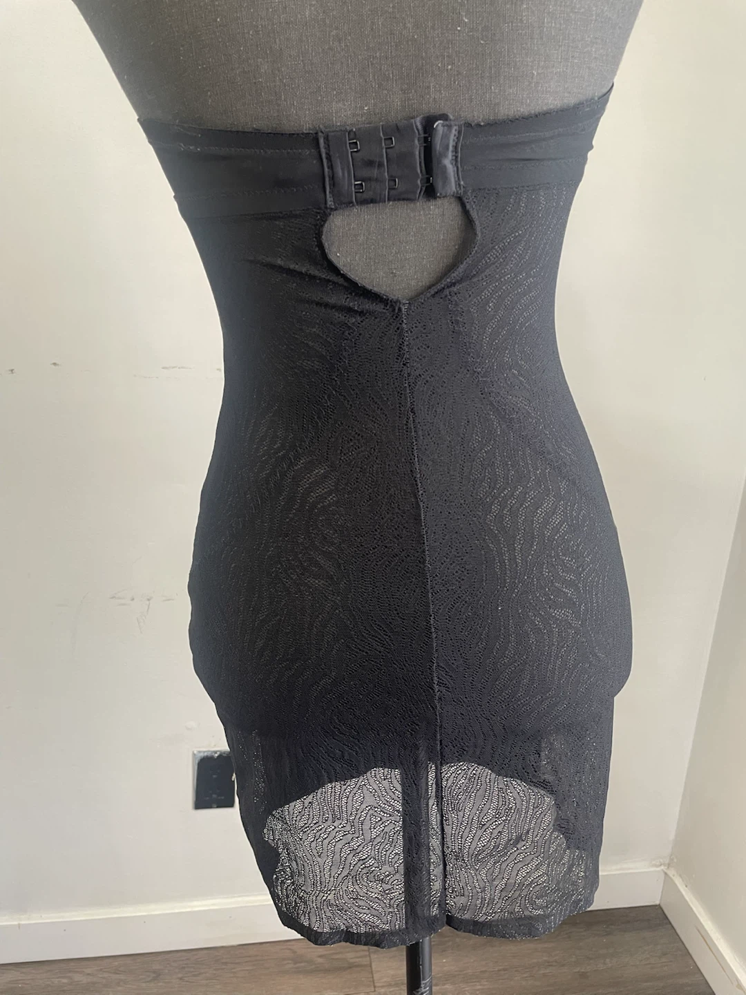 NEXT Bodycon Lace Black Bodysuit size 6 with cup 34D - photo 4