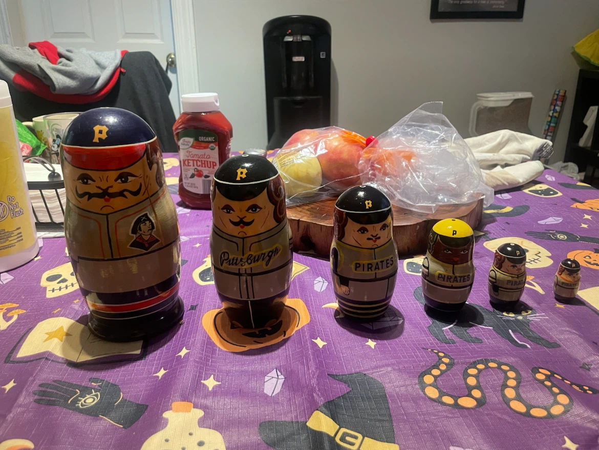 Pittsburgh Pirates Nesting Dolls - photo 4