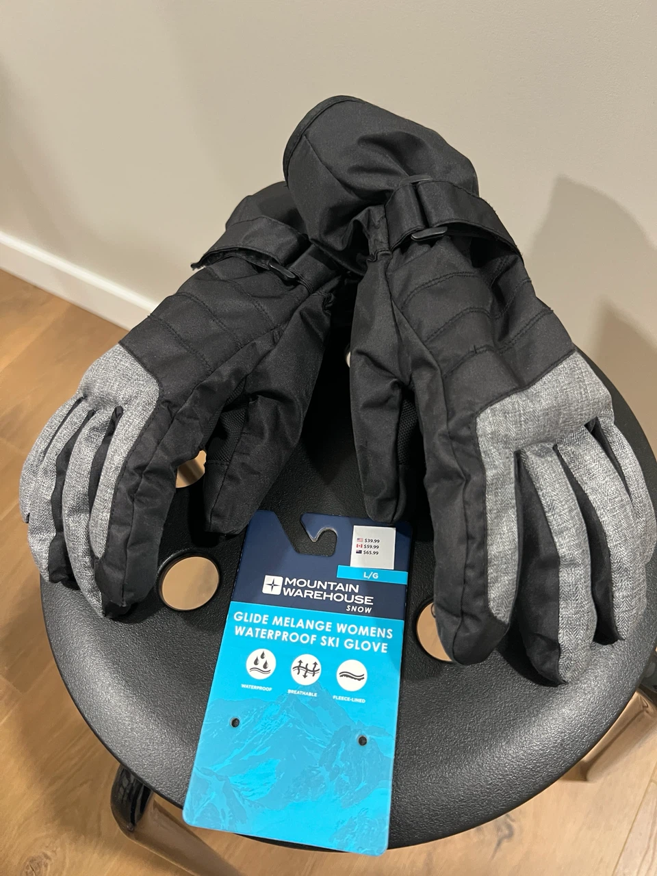 Mountain Warehouse Glide Melange Womens Ski Gloves - Large