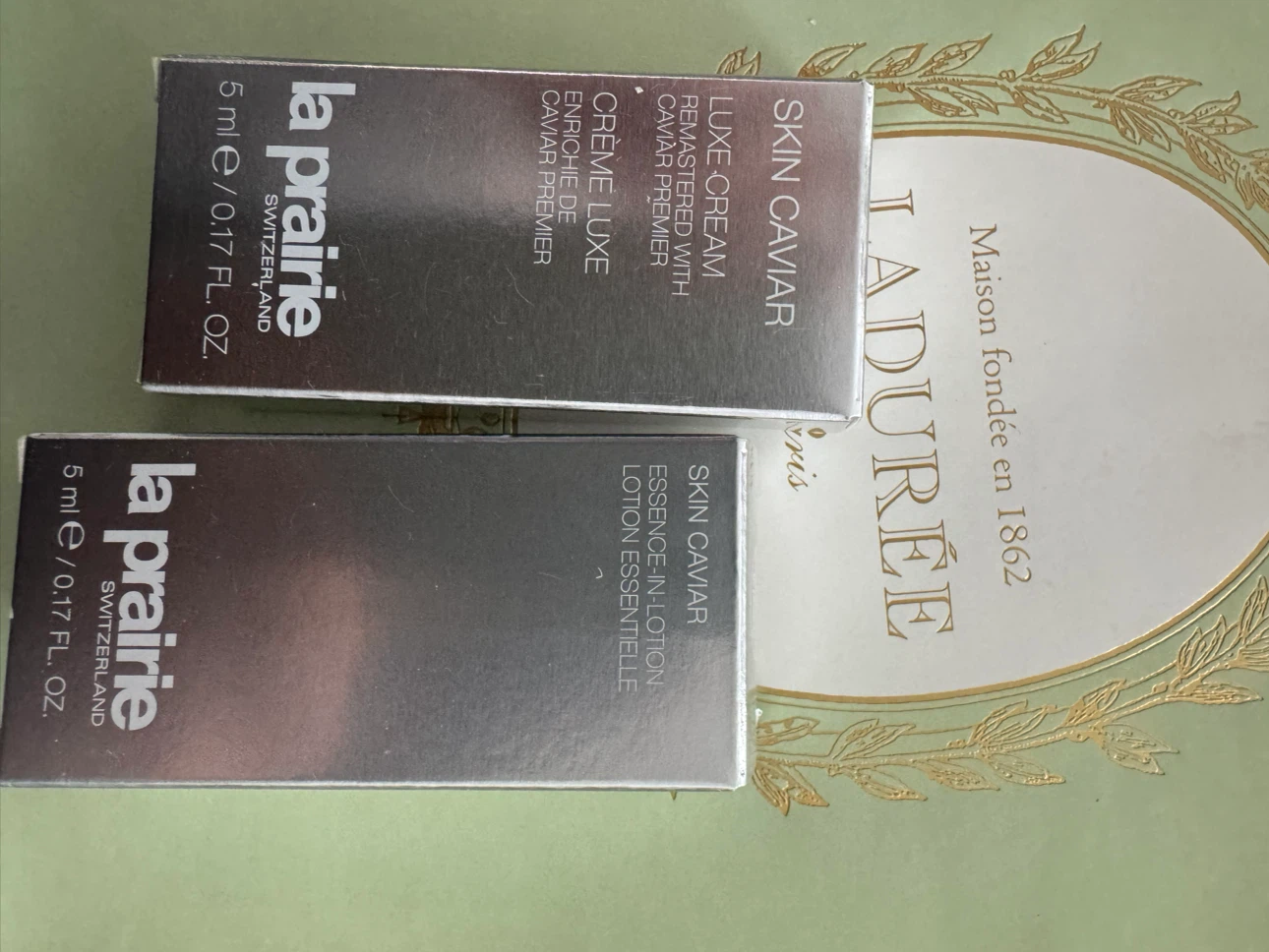 La Prairie Skin Caviar Luxe Cream & Essence-in-Lotion bundle - photo 2