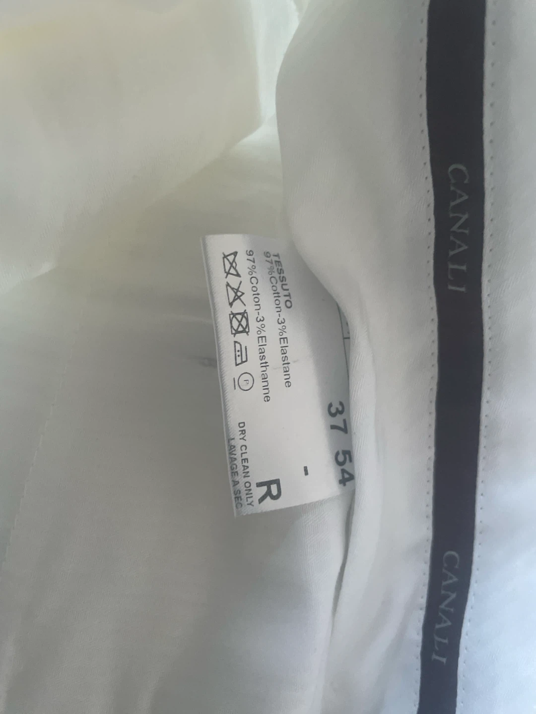 Canali White Trousers Size 54 - photo 2