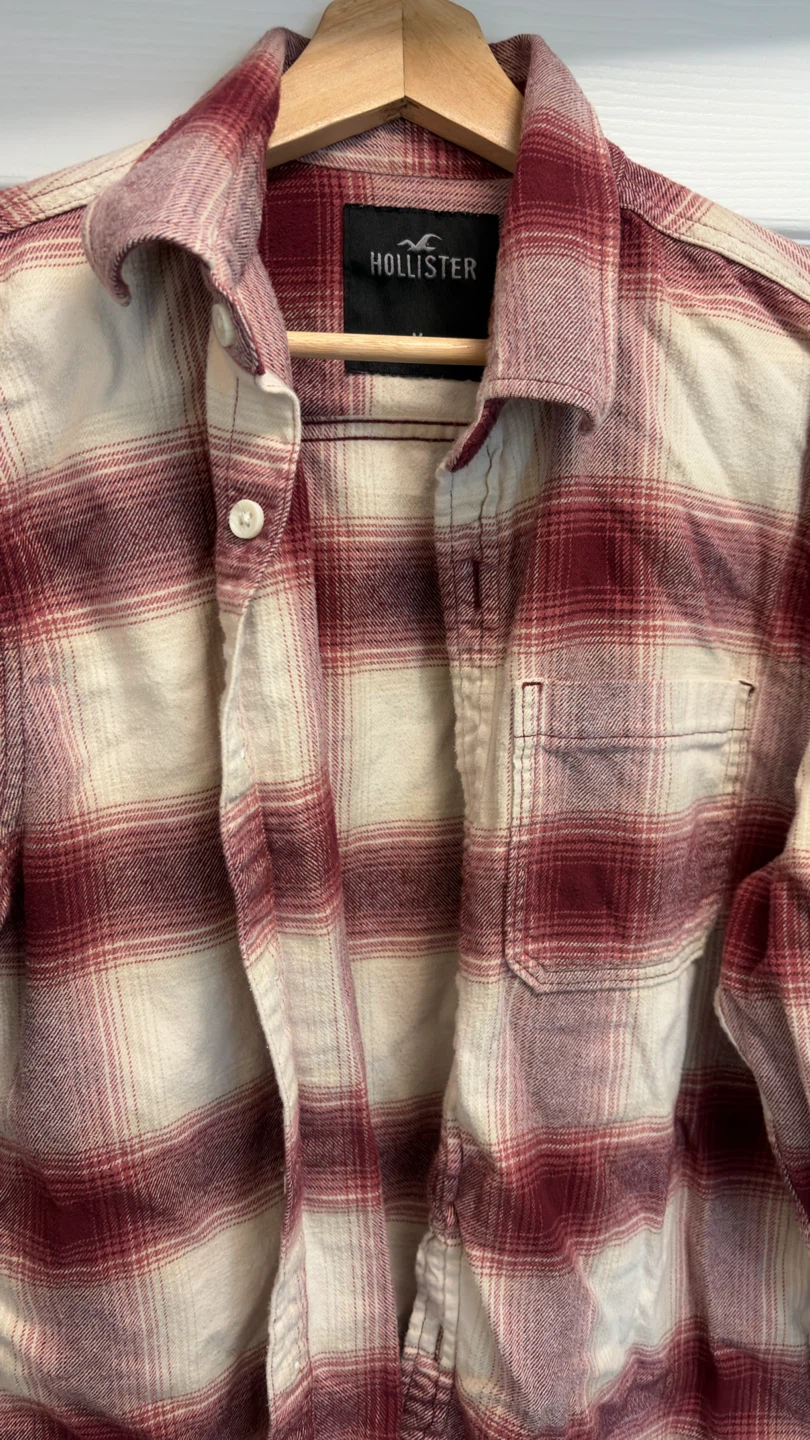 Hollister Plaid Flannel Shirt - photo 2
