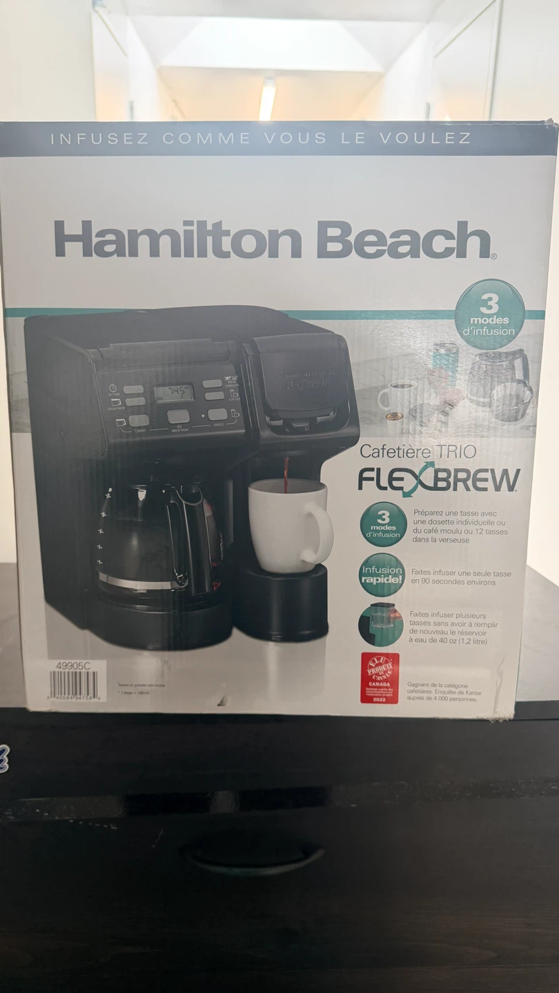 Hamilton Beach FlexBrew Trio Coffee Maker 49905C