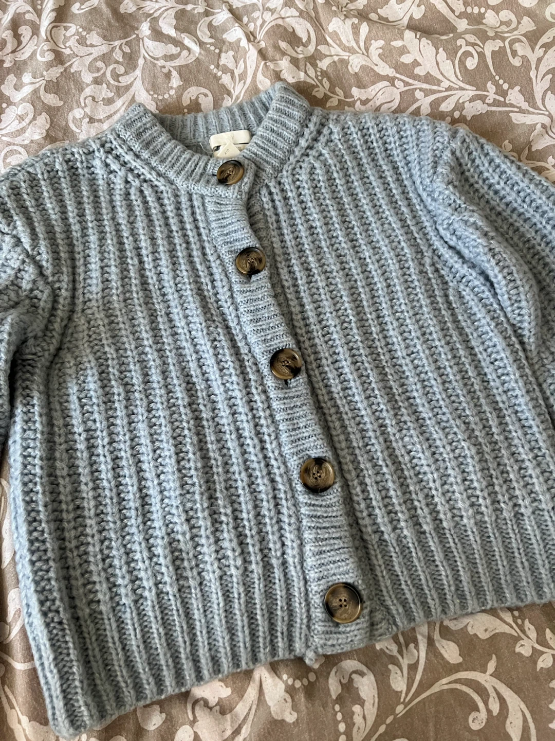 H&M Wool Blend Cardigan - Light Blue - photo 2