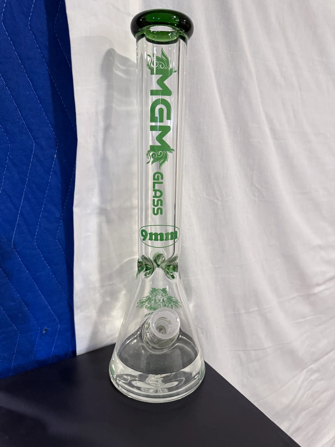 MGM Glass 9mm Beaker Bong