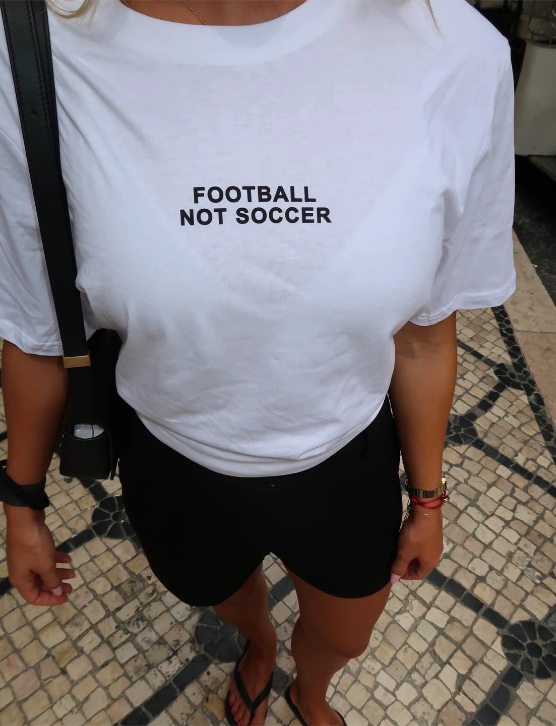BoohooMAN Football Not Soccer T-Shirt - photo 3