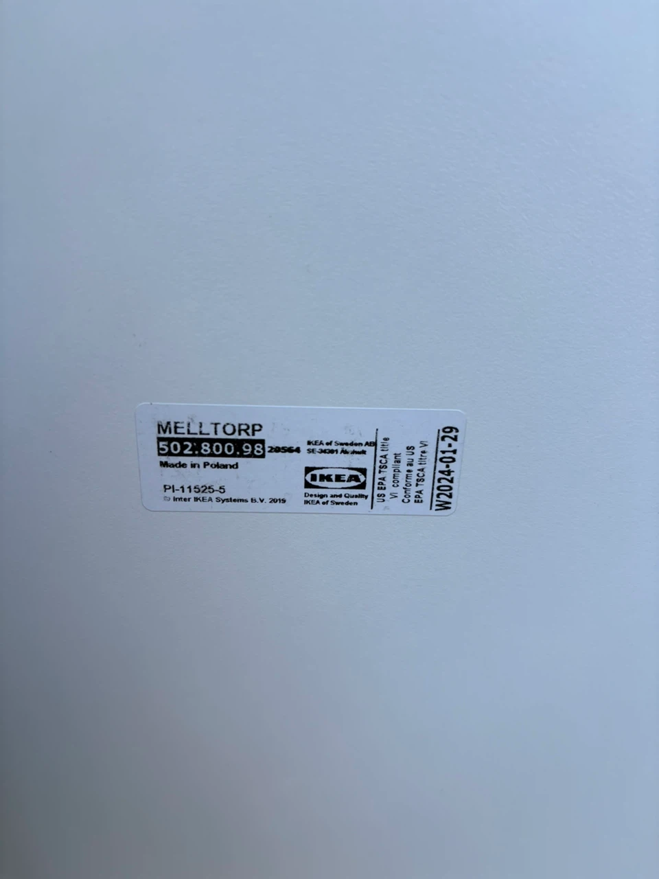 IKEA MELLTORP Table Top - photo 4