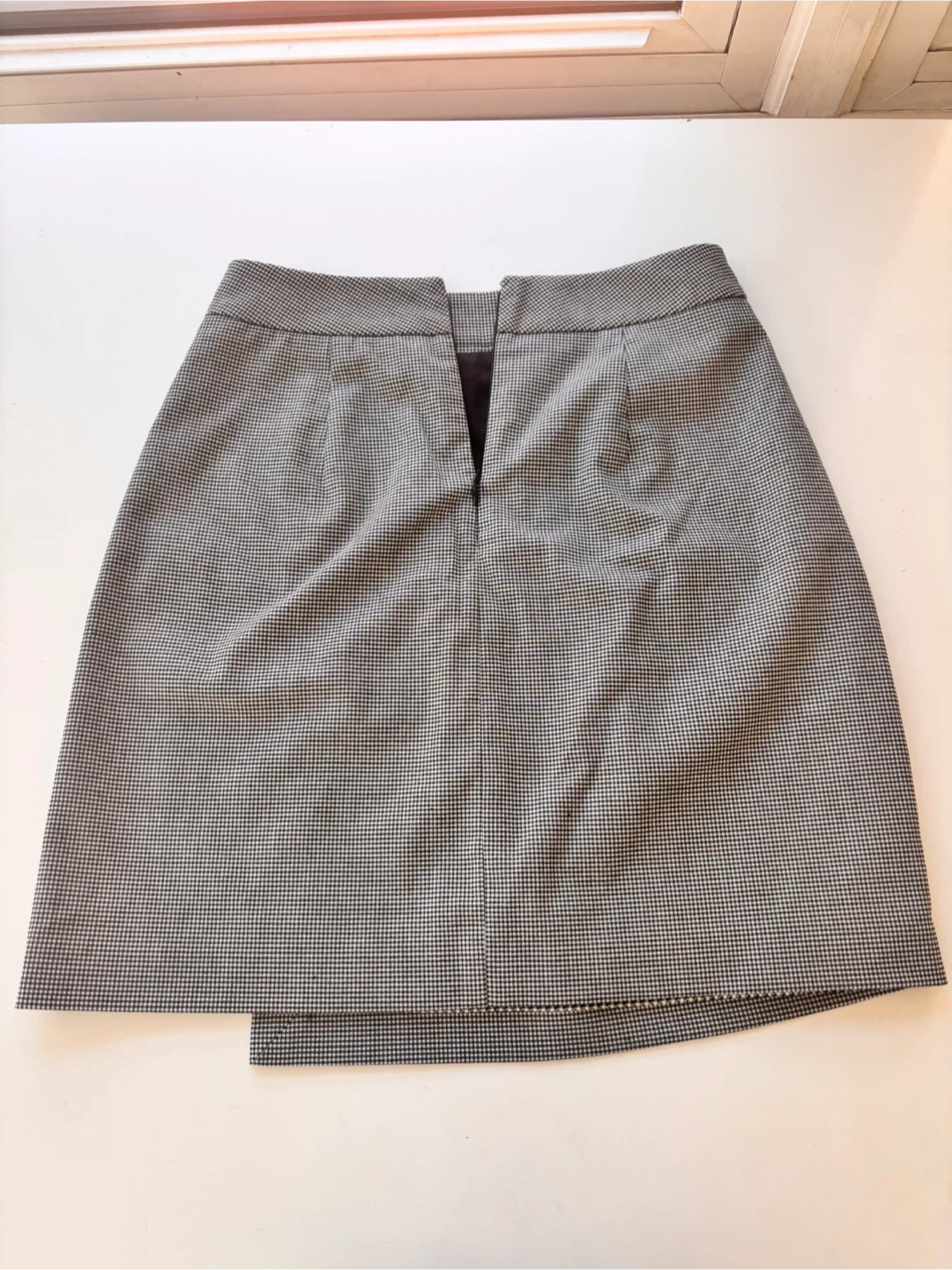 Club Monaco Houndstooth Wrap Skirt Size 00 - photo 4