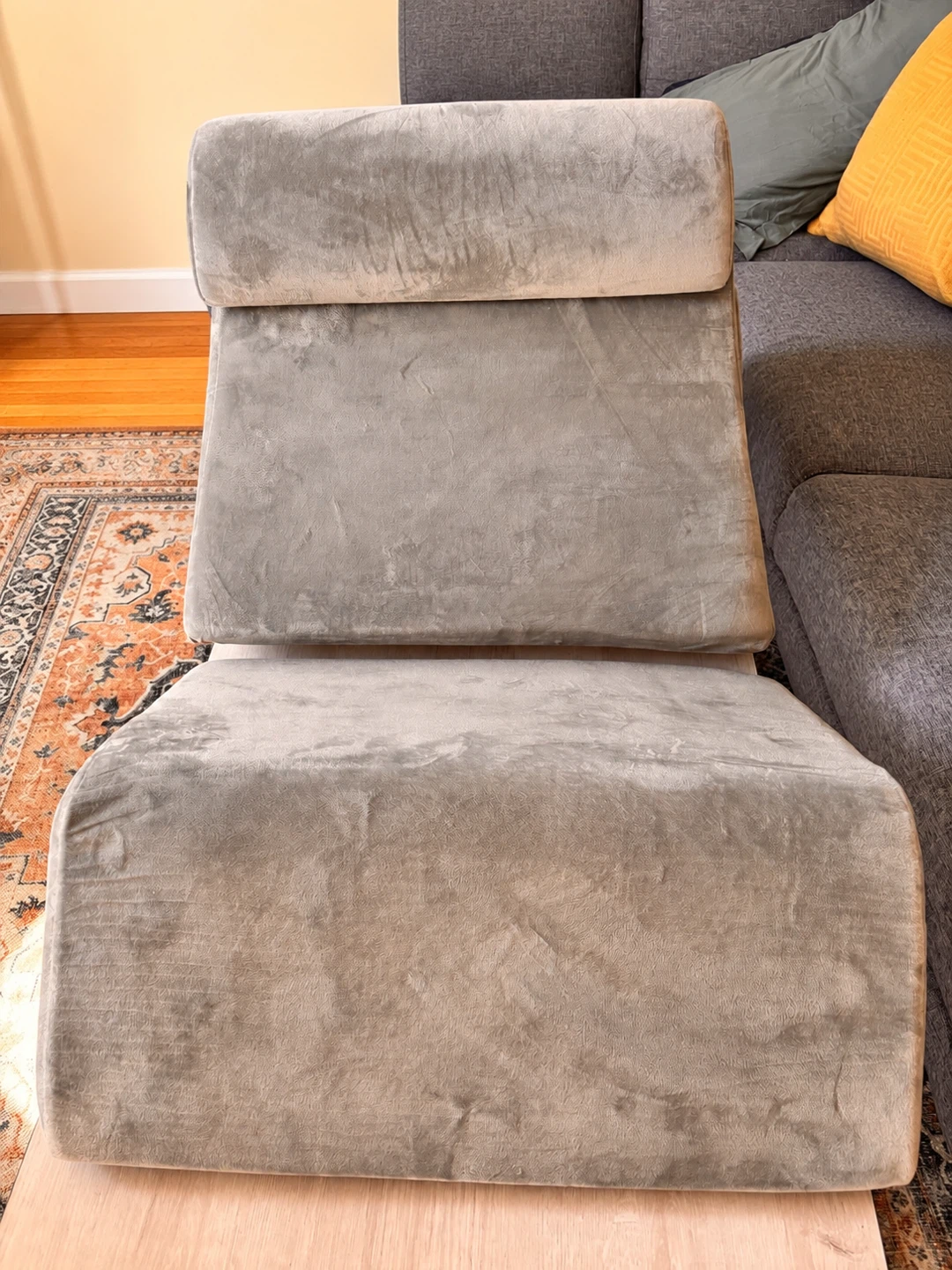 Amazon Adjustable Grey Bed Wedge Pillow Set - photo 2
