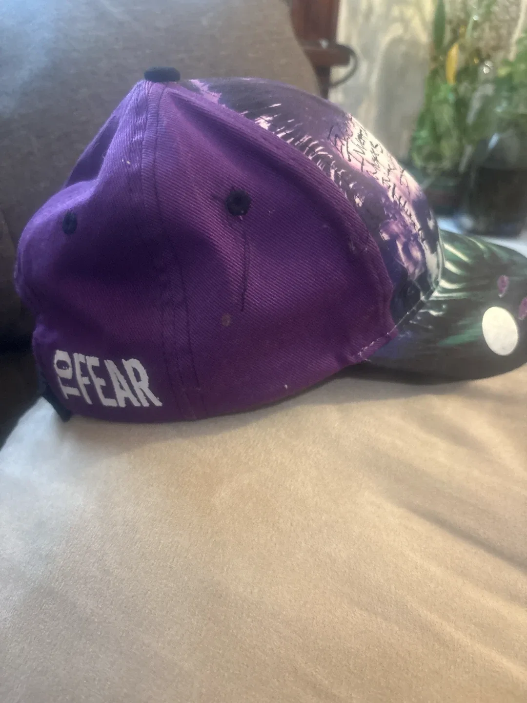 WWE Authentic Jeff Hardy Daredevil Hat - photo 3