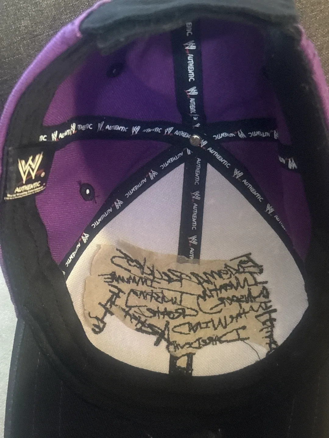 WWE Authentic Jeff Hardy Daredevil Hat - photo 5