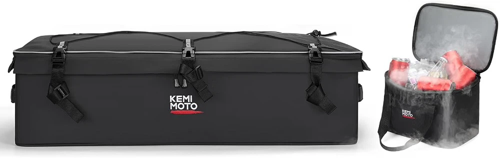 Kemimoto ATV Front Rear Rack Bag with Cooler