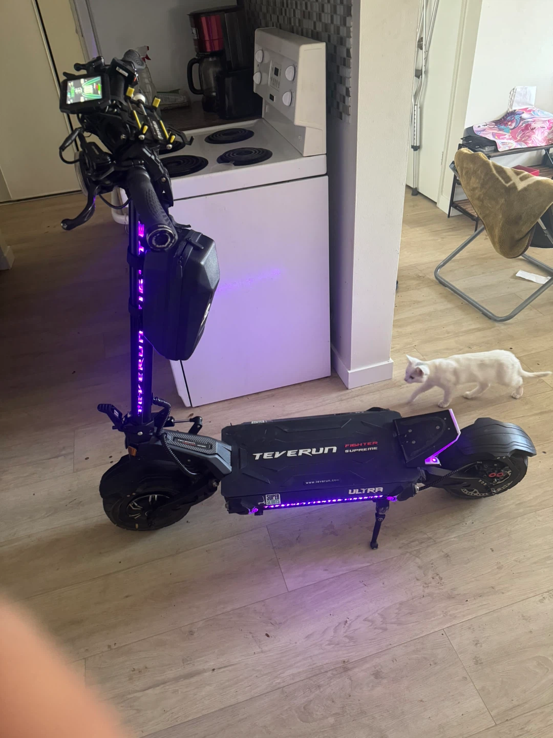 Teverun Fighter Supreme ultra E Scooter - photo 4