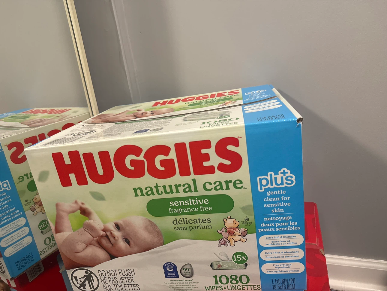 Huggies Natural Care Sensitive Baby Wipes 1080 Count