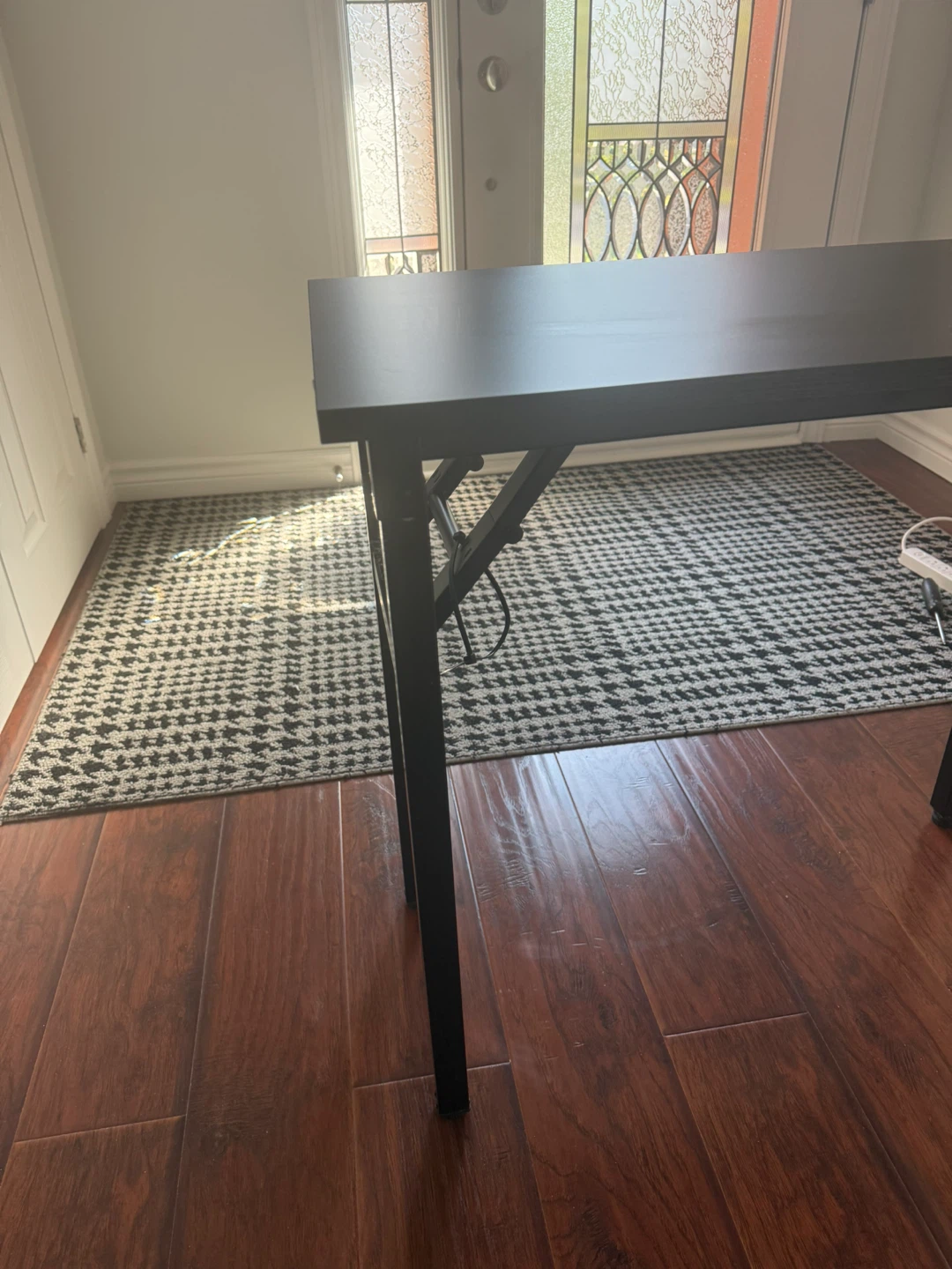 Black Folding Desk - photo 2
