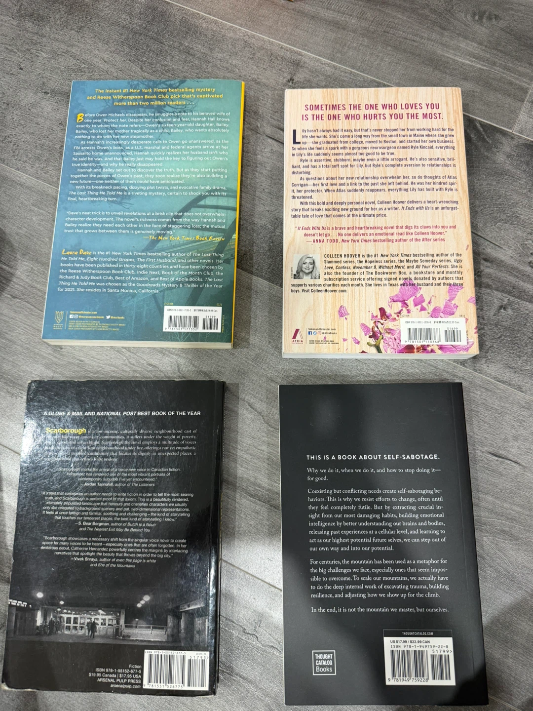 Four Contemporary Fiction and Self-Help Books - photo 2
