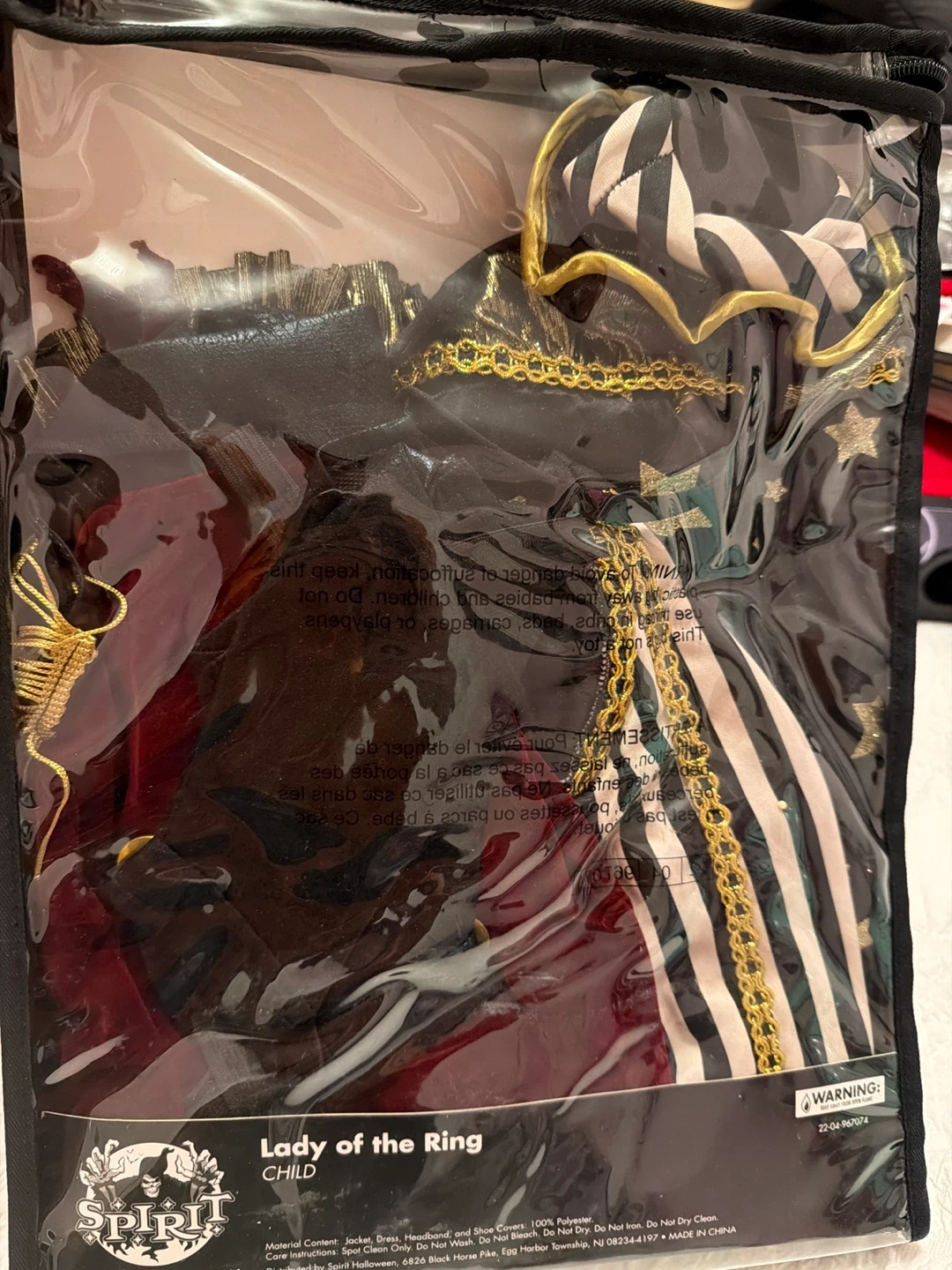 Spirit Signature Lady of the Ring Costume Child Medium 8-10 - photo 2