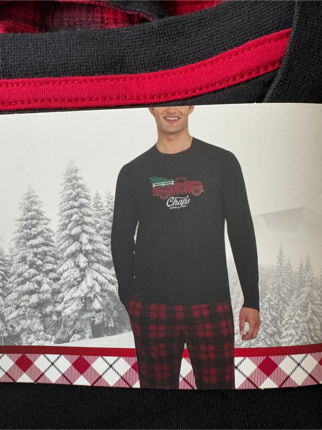 Mens Chaps christmas Sleep Set Size Medium - photo 2