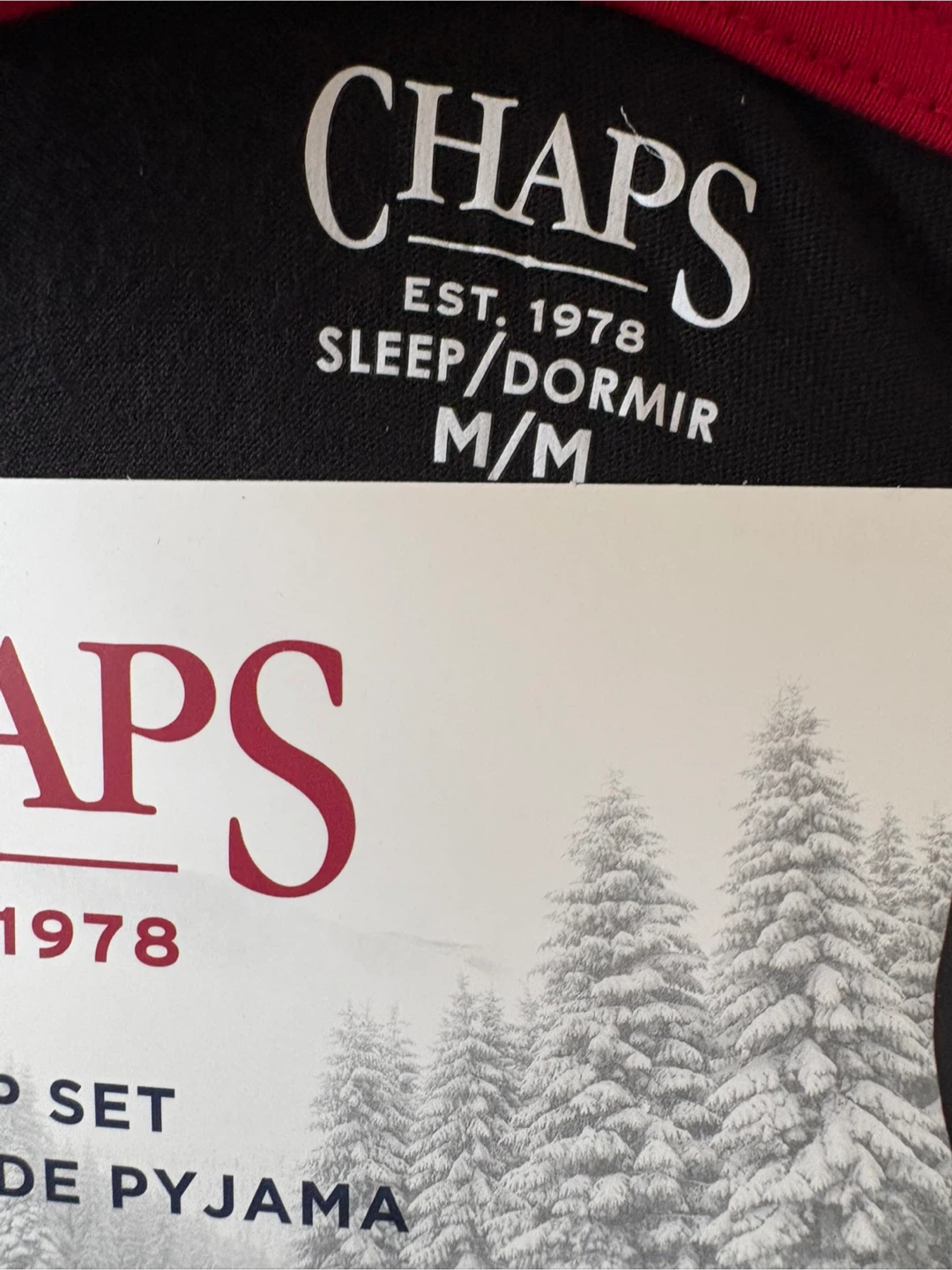 Mens Chaps christmas Sleep Set Size Medium - photo 3