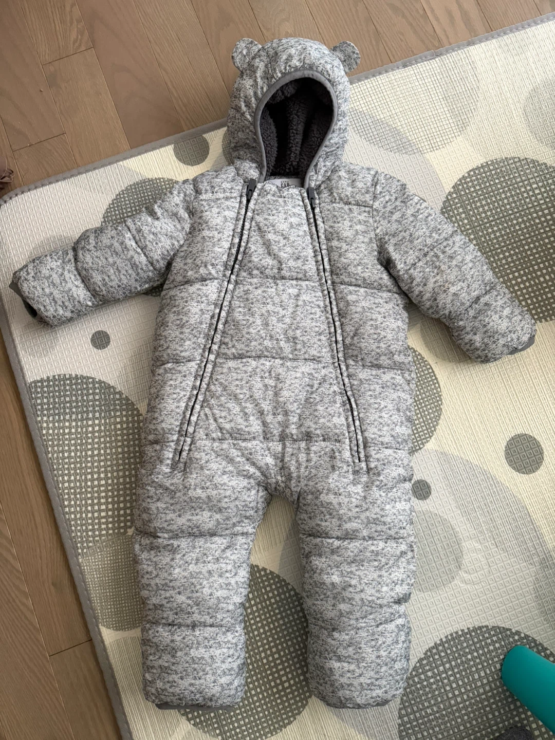 Baby Gap Bear Hood Bunting Suit 12-18 Months