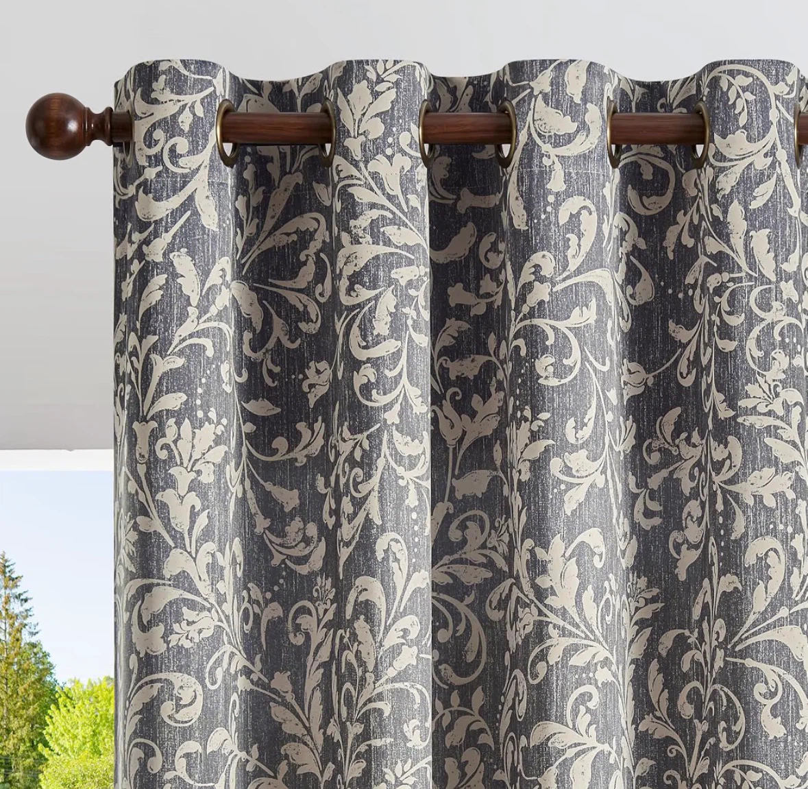 80% Blackout Curtains Farmhouse Drapes