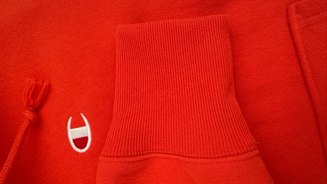 Red-Orange Champion Reverse Weave Hoodie - Medium - photo 5