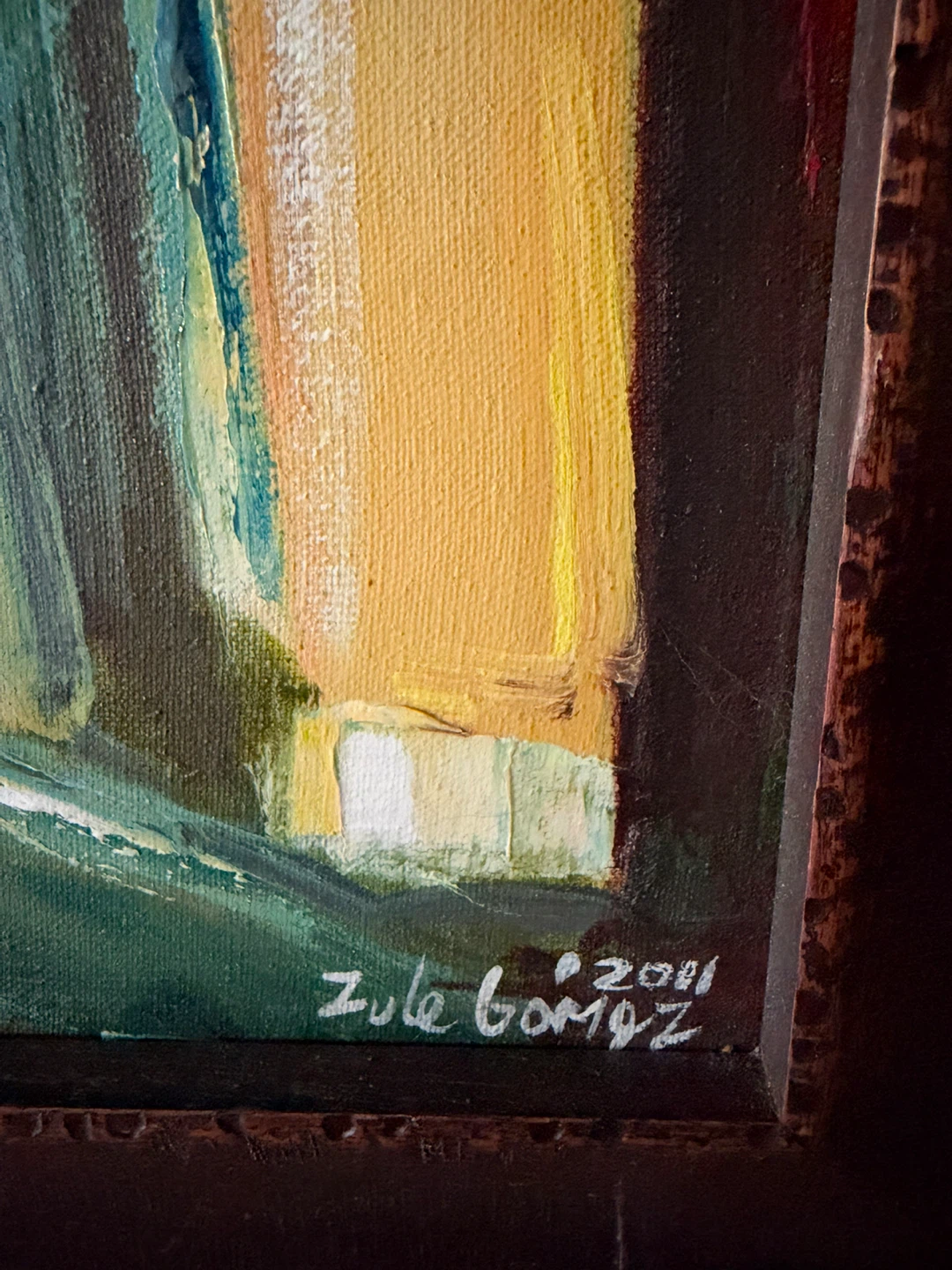 Original Oil Painting by Zule Gomez - photo 2
