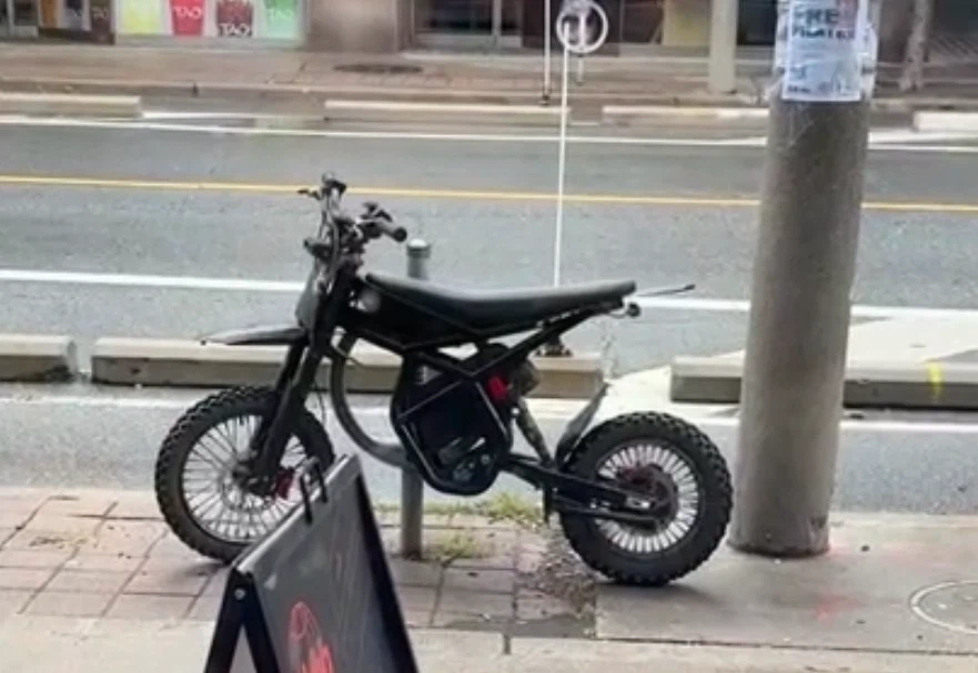 Black Electric Dirt Bike GT54 pro