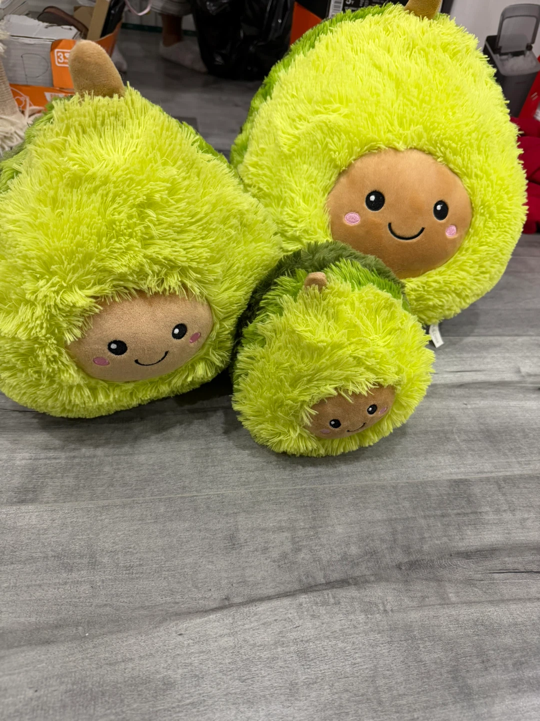 Squishmallows Avocado Plush Set