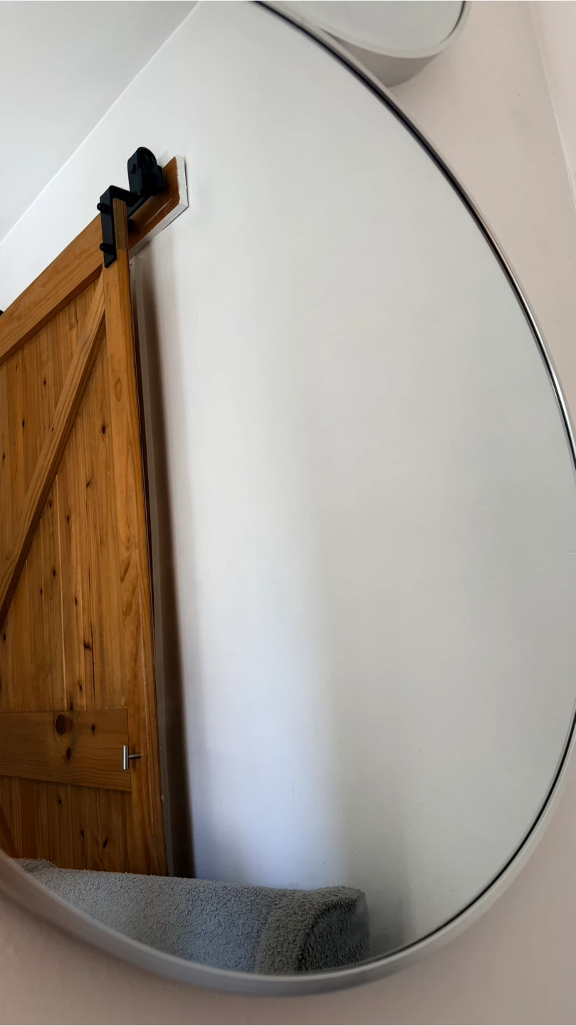 Set of Two Round Wall Mirrors - photo 3