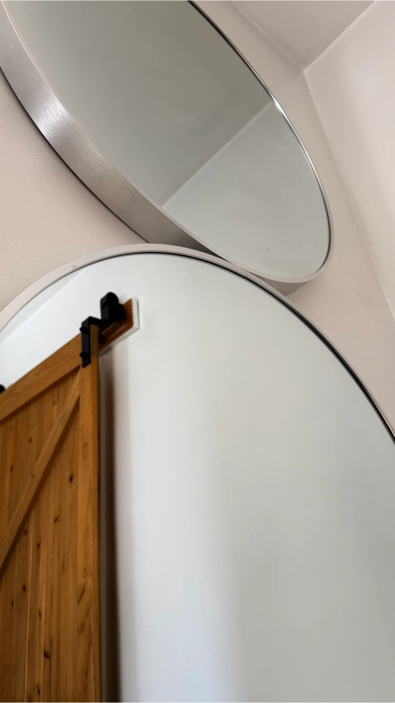 Set of Two Round Wall Mirrors - photo 4