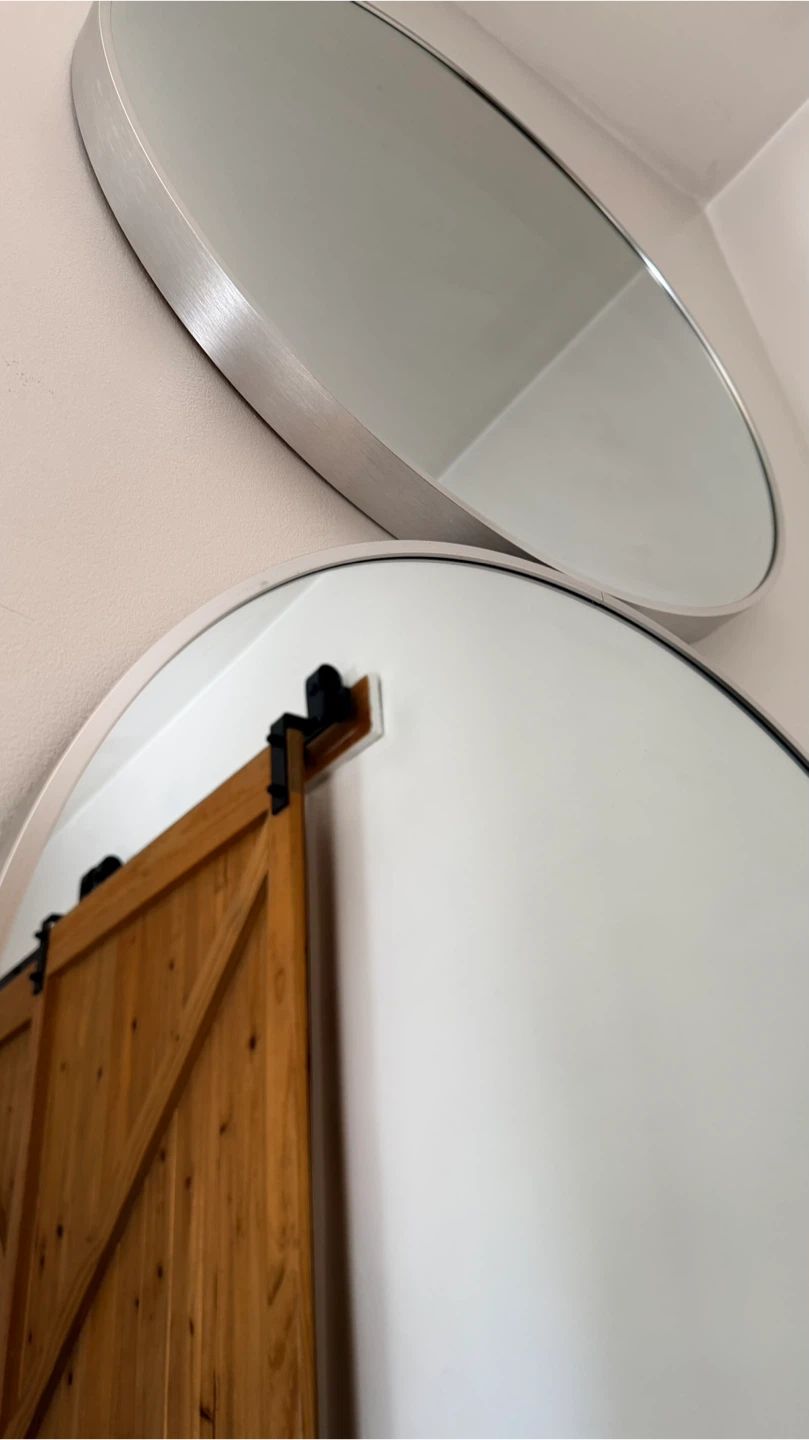 Set of Two Round Wall Mirrors - photo 5