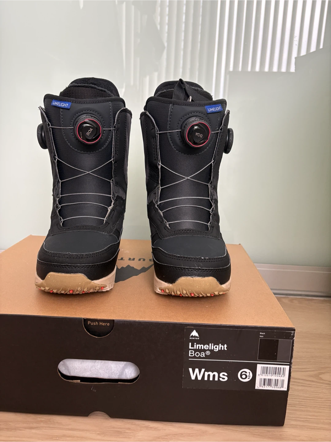 Burton Limelight Boa Wms Snowboard Boots Size 6.5