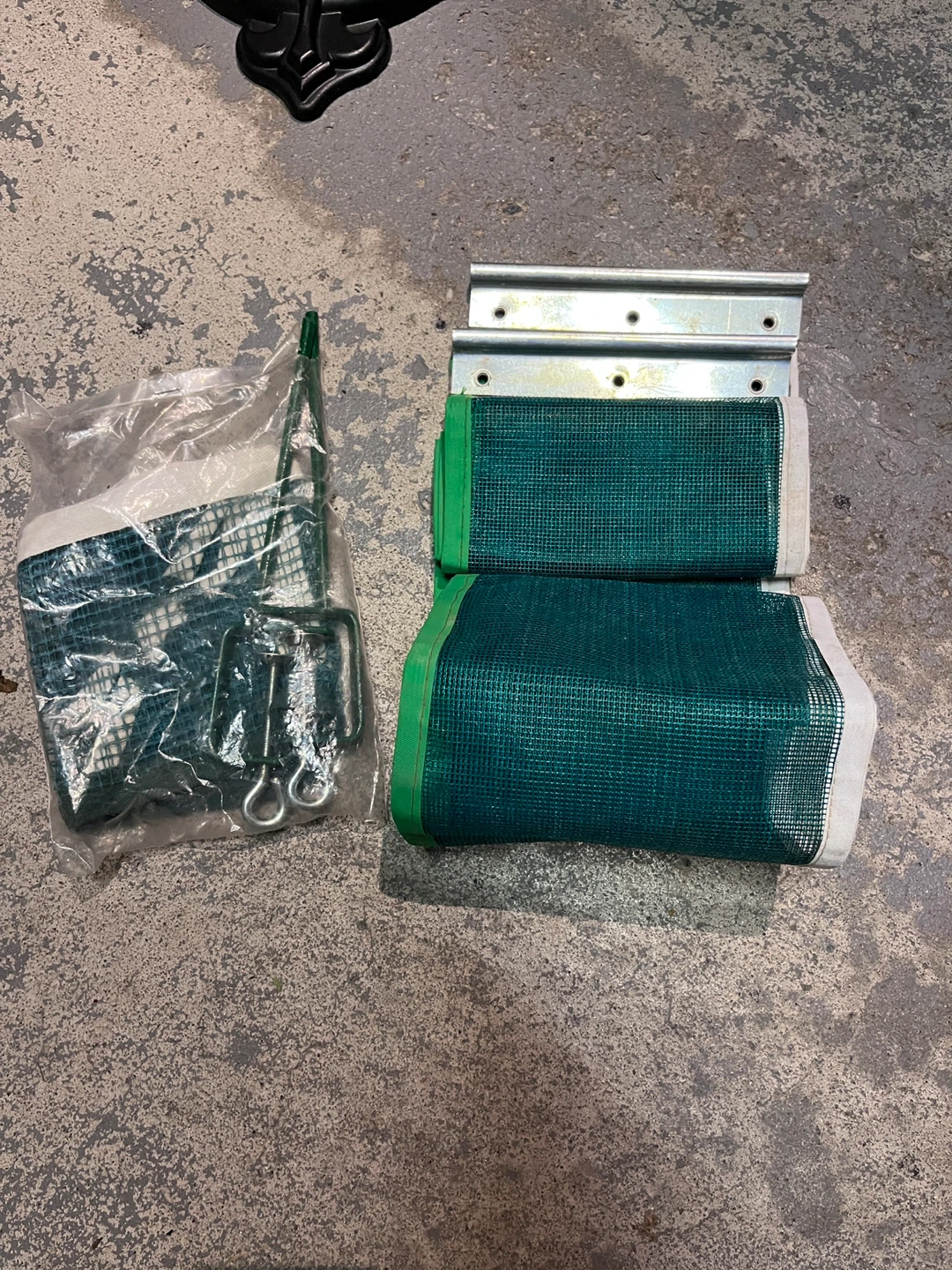 Green Mesh Table Tennis Net Set - photo 2